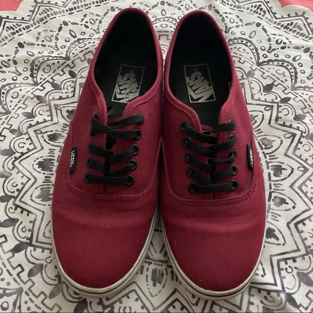 Maroon Vans - image 2